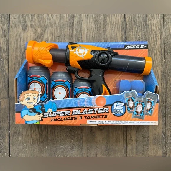 Super Blaster foam ball Target toy
New in box - Picture 1 of 4